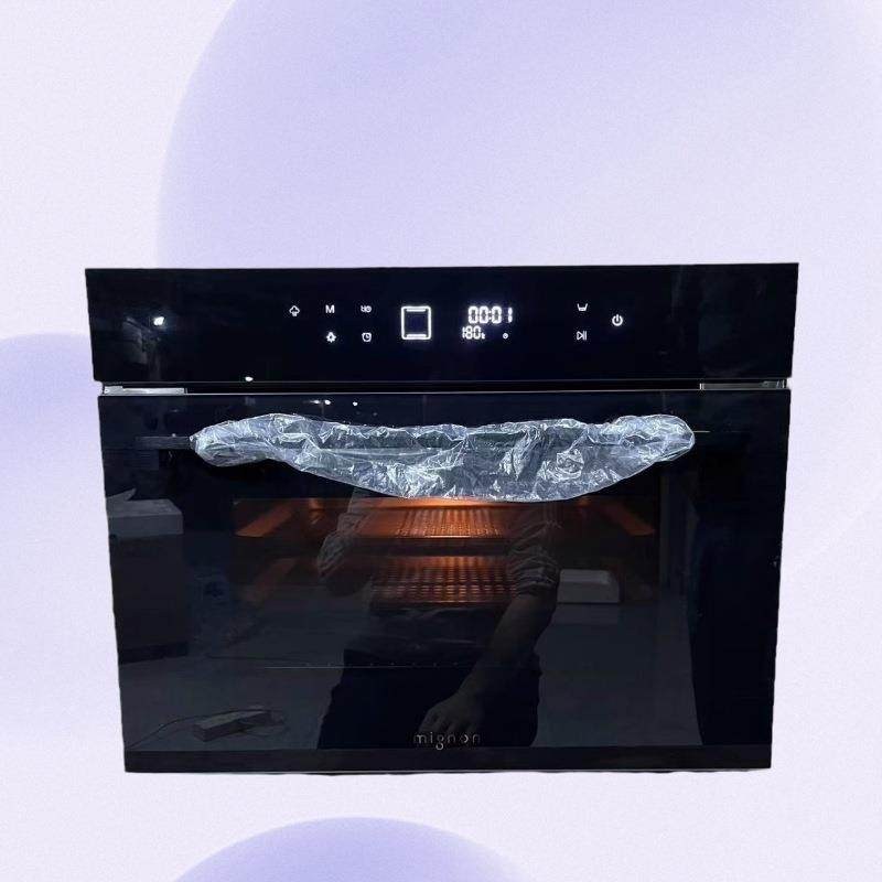 多功能蒸烤一体机56升大容量嵌入式电烤箱家用集成整体厨柜现货