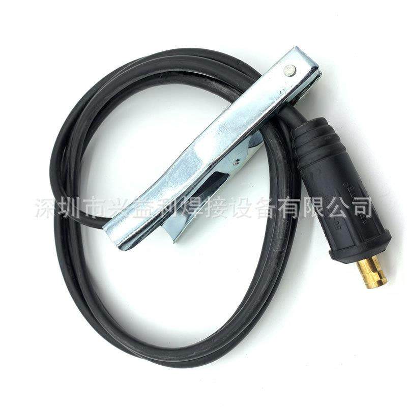 焊把线5米电焊钳地线3米含地线夹400A线耳式地极线深圳发货现货,纺织面料/辅料/配套,纺织机械配件,淘宝优惠券,粉丝福利购,淘宝优惠卷