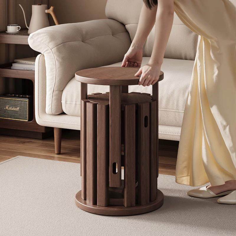 实木凳子可摞叠圆凳组合矮凳家用餐桌板凳备用叠叠乐万向滑轮椅子,纺织面料/辅料/配套,纺织机械配件,淘宝优惠券,粉丝福利购,淘宝优惠卷