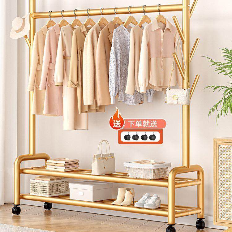 挂衣架落地卧室家用室内房间晾衣服架子凉衣帽阳台简易移动晒衣杆,农用物资,其他肥料,淘宝优惠券,粉丝福利购,淘宝优惠卷