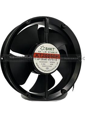 KT22060H散热风扇220V工业轴流风机110V380V22CM机柜配电箱圆形