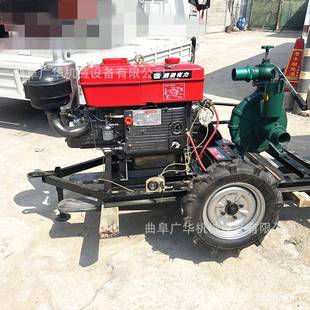 汽油抽水机农用灌溉高扬程水泵2寸3寸大流量自吸柴油泵一体机