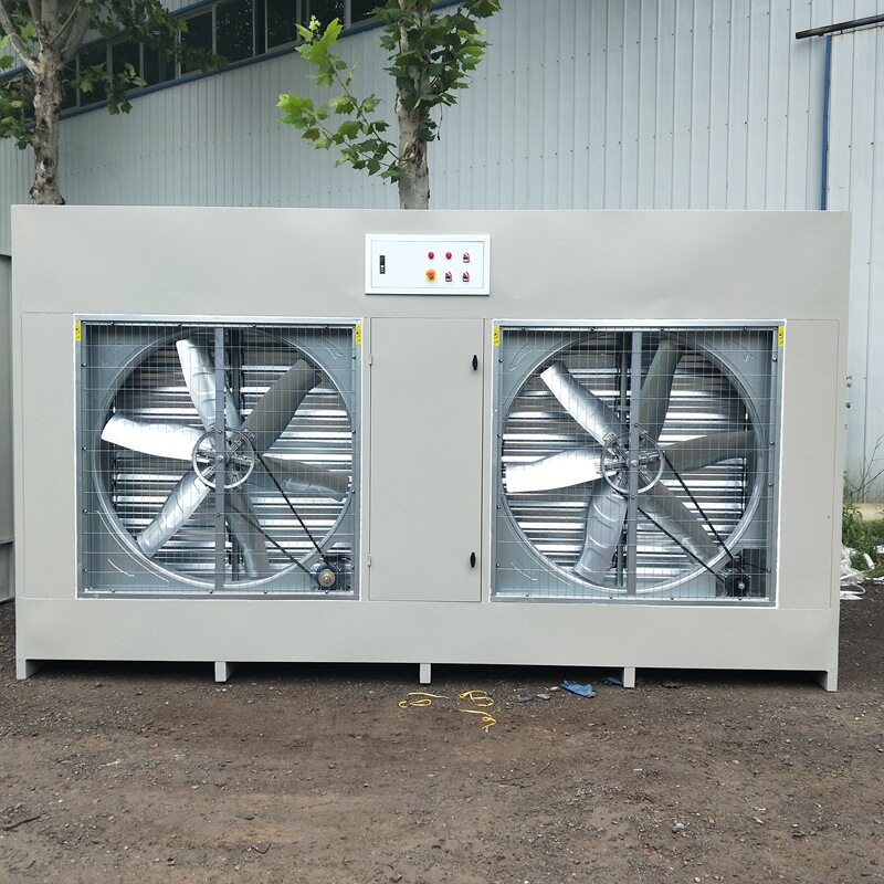 废气处理漆雾过滤干式喷漆柜家具喷漆纸箱漆雾净化器干式喷漆柜