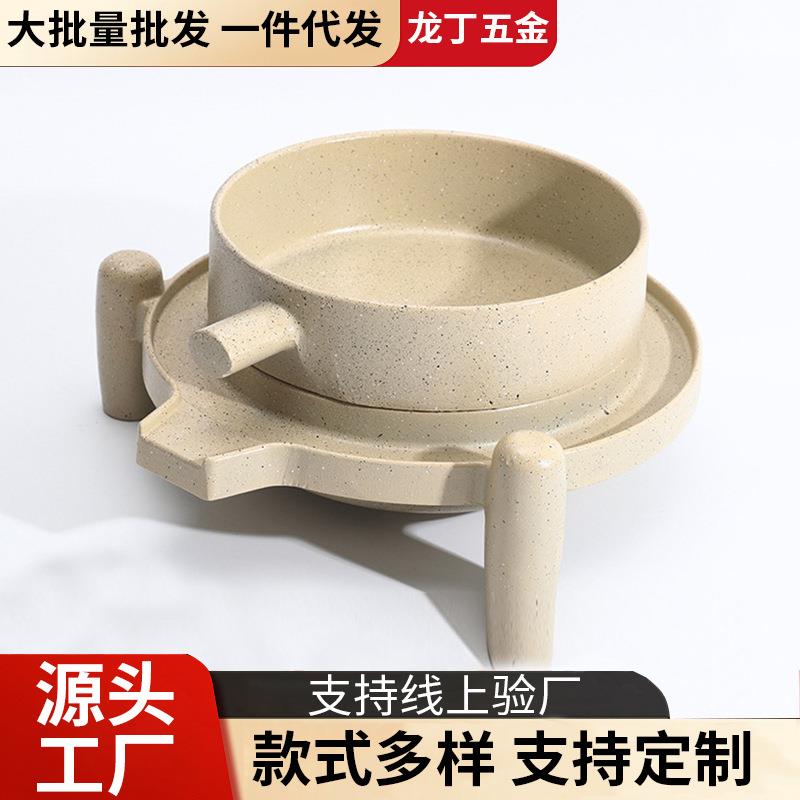 鱼头汤锅可分层煲汤通用耐高温砂锅商用麦饭石石磨可定