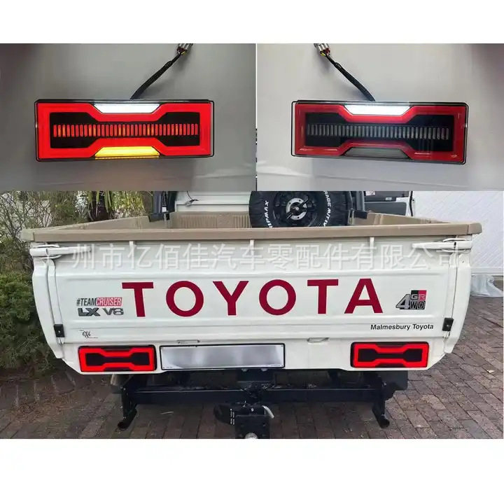 FJ79尾灯酷路泽LED皮卡1984-2007后杠灯停车刹车灯LC70762021