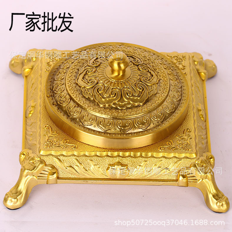 厂家批发烟灰缸高档烟灰缸办公客厅工艺品摆件装饰品