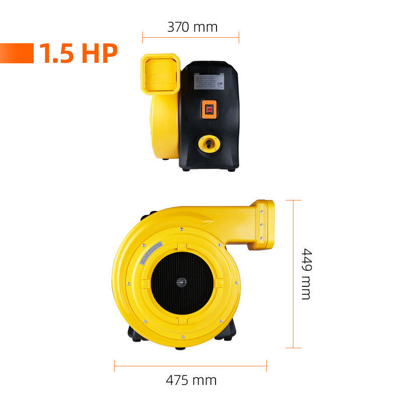 华威风机CE/UL认证115V/220V充气城堡/淘气堡电影屏幕蹦床鼓风机