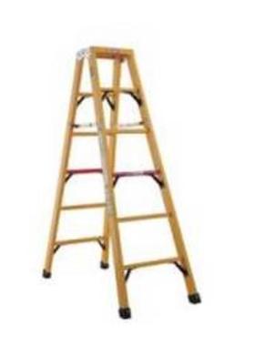 稳耐T3907玻璃钢全绝缘双侧人字梯家用梯工程梯人字梯