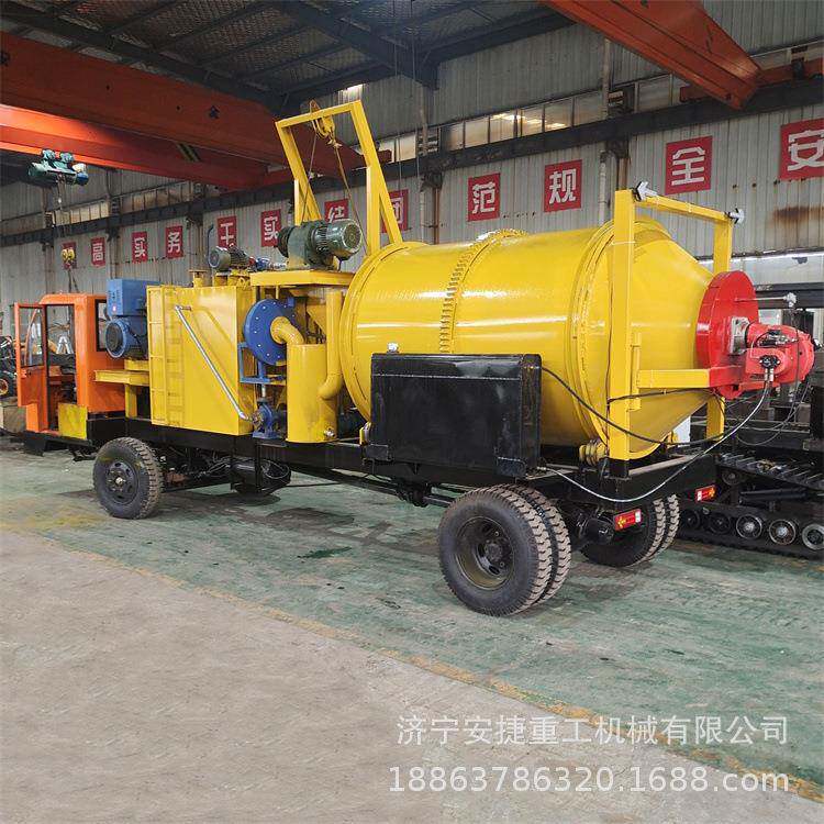车载式混合料拌和机可移动沥青混凝土搅拌机道路维修沥青拌和机