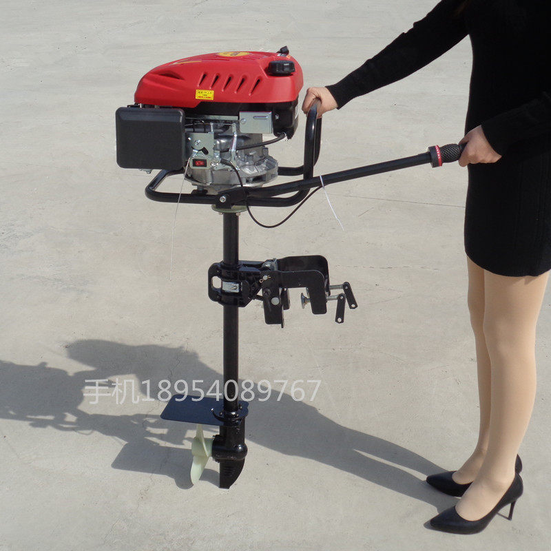 水库养殖船挂浆机四冲程船用推进器汽油船外机厂家优惠