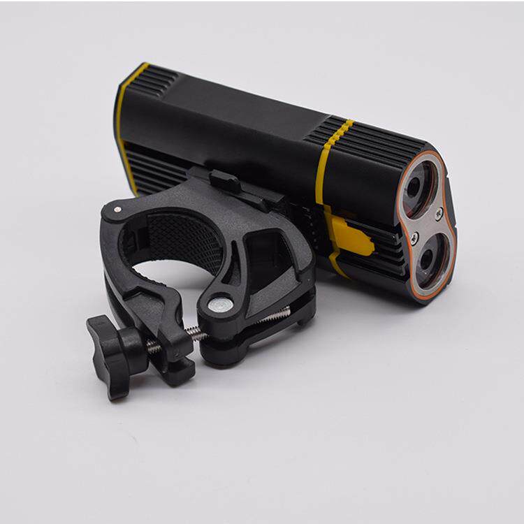 德规T6/L2自行车灯车前灯LED山地车单车前灯usb充电骑行照明灯