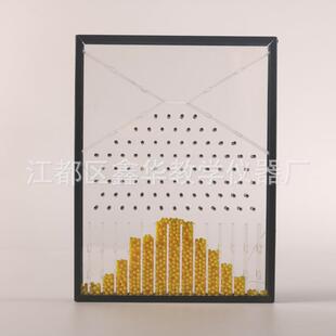 伽尔顿板统计规律演示器教学模型数理化教学器材22220道尔顿板