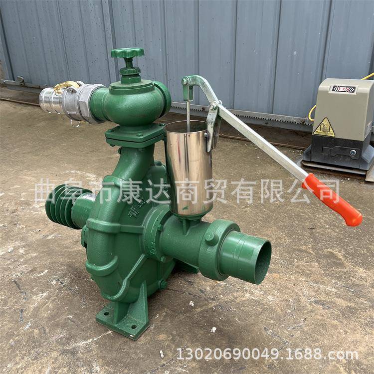 四缸发动机带动多级泵青岛丰燕喷灌泵高压泵300型号电机款高压泵