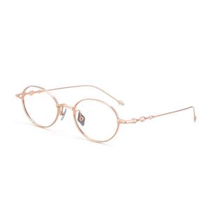 普莱斯超轻质感钛架椭圆高度数专用可配近视小脸双色可选Zodiac