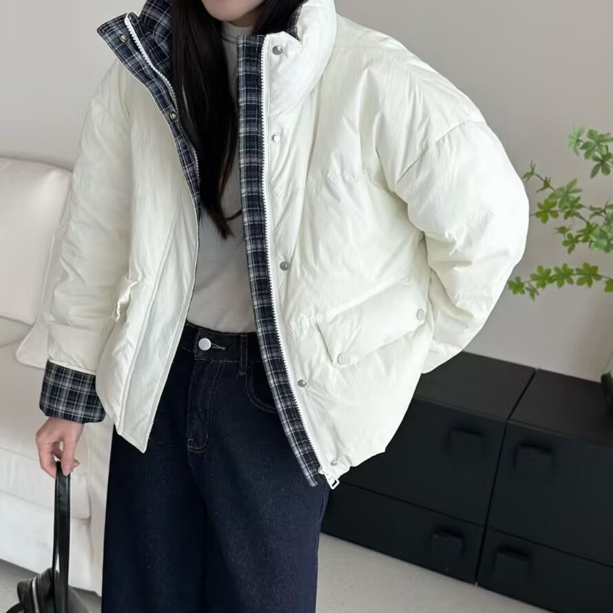 羽绒服女平湖新款冬季短款高级感女装2025高充绒量羽绒外套,女装/女士精品,羽绒服,淘宝优惠券,粉丝福利购,淘宝优惠卷