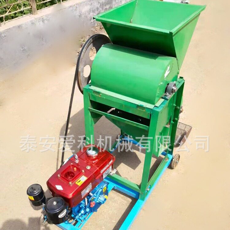 家用小型花生脱壳机长果剥壳机花生去皮机家用220V两项电带动