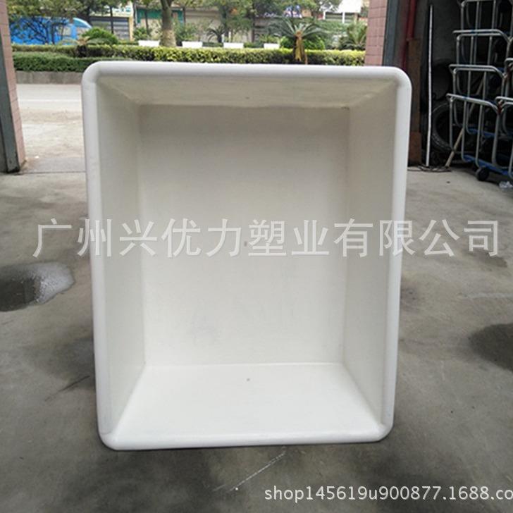 胚布存放周转用四轮玻璃钢桶/服装洗涤车间周转玻璃钢布草车