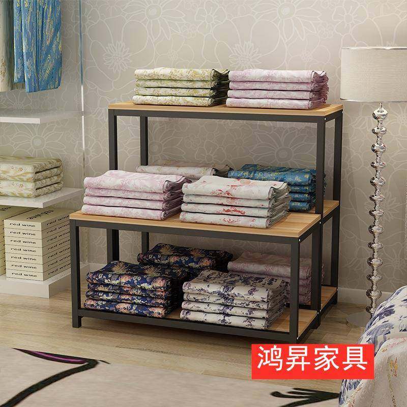 家纺店高低台毛巾矮柜四件套被芯枕头展示架布料置物架仓储货架,纺织面料/辅料/配套,纺织机械配件,淘宝优惠券,粉丝福利购,淘宝优惠卷