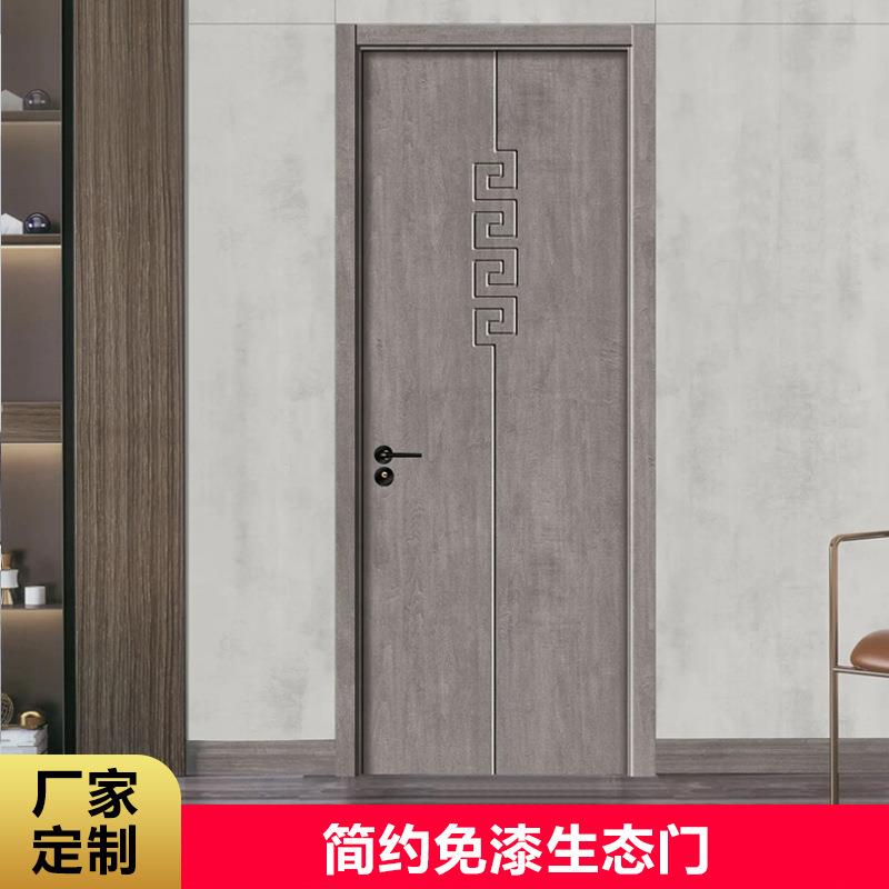 轻奢现代简约生态门室内门实木房间平开套装卧室家用