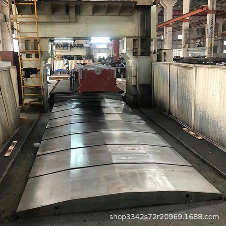数控机床导轨钢板防护钣金车床酸洗板内防护板不锈钢板伸缩防尘罩