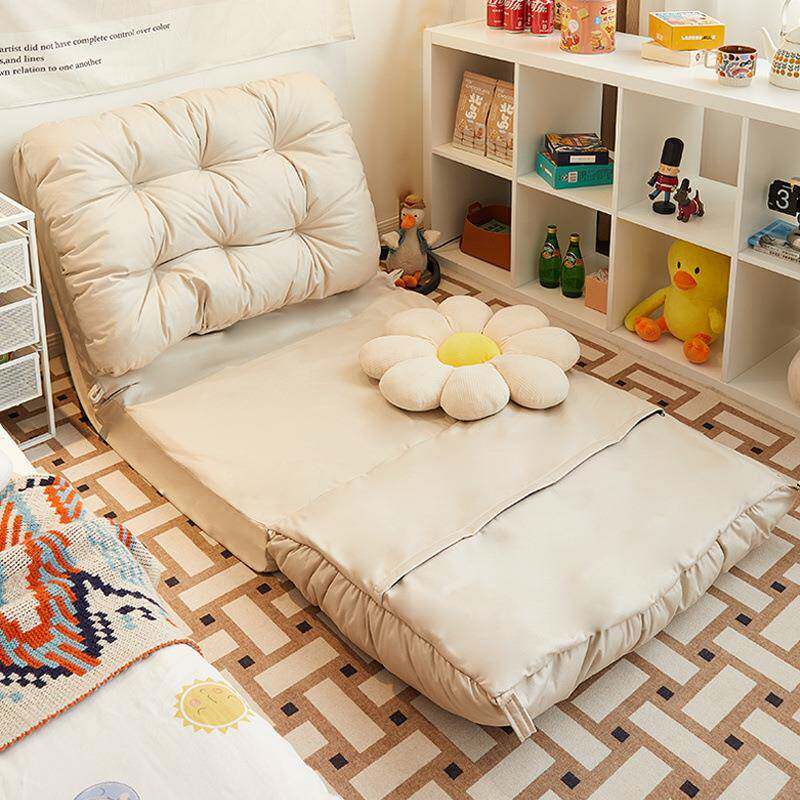 懒人沙发可睡可躺沙发床双人卧室打地铺折叠榻榻米宿舍床上靠背椅