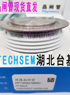 Y50KPE1600V平板TECHSEM晶闸管KP1200A1000V-1800v台基可控硅