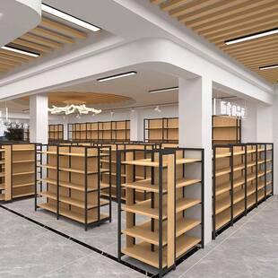 超市货架精品百货店文具店文创店办公用品玩具店展示柜陈列展示架