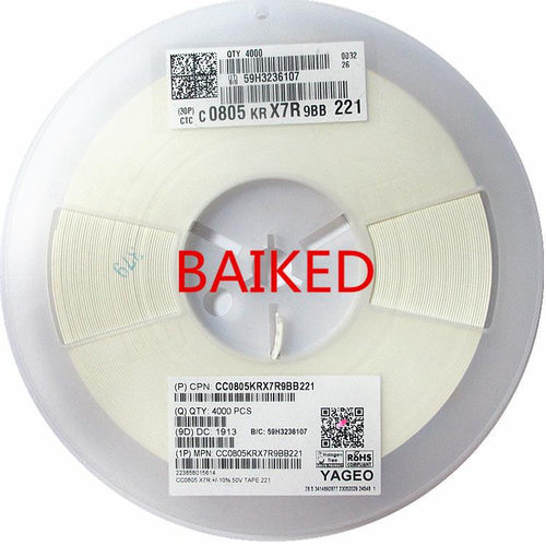 YAGEOCC0805KRX7R9BB2210805220PFX7R50V10%拍1=4000只