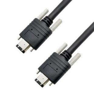IOI采集卡线IEEE1394火线电源线高柔拖链线1394A卡扣