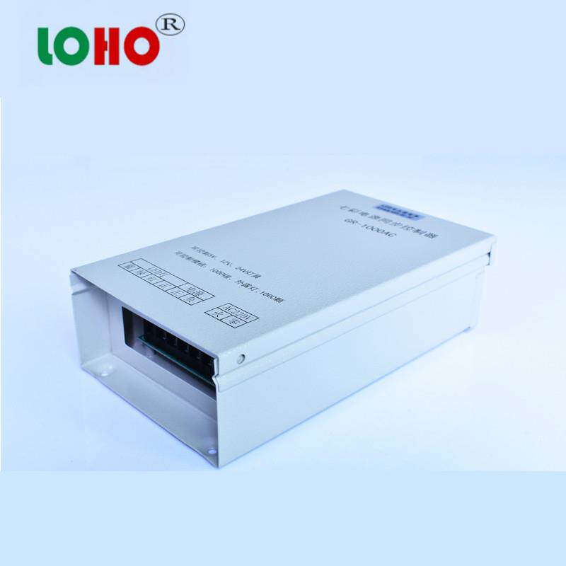LED三路七彩防雨控制器 60A交流同步控制器 RGB-1000AC防雨控制器
