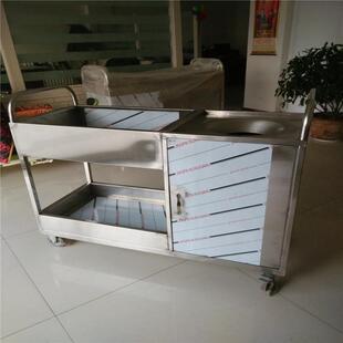 供应廊坊市收餐车移动小推车餐厅食堂用