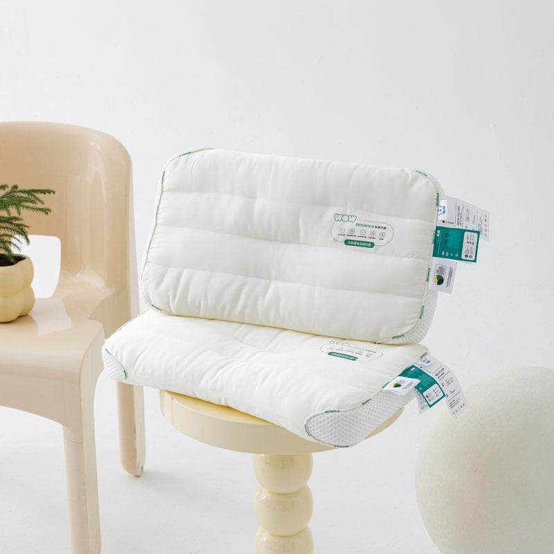 高端A类儿童植物抗菌枕安心睡单人枕头环保枕芯一只装可水洗低枕