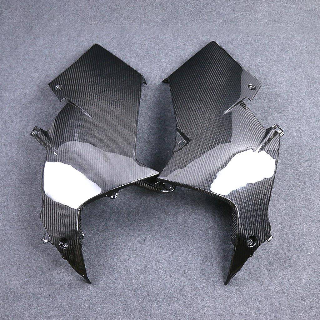 适用宝马BMWM1000RR雷霆版碳纤维外壳改装件下扰流罩侧板