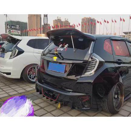 适用于14-20款飞度改装尾翼飞度jdm尾翼GK5jdm改装尾翼大压尾翼