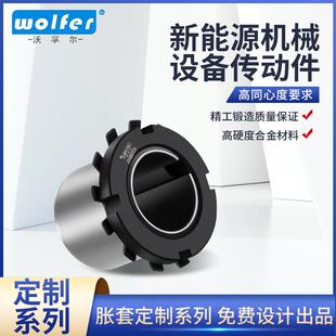 机械紧定套Z19B胀套嵌套电机免键轴胀紧套快拆同步轮胀