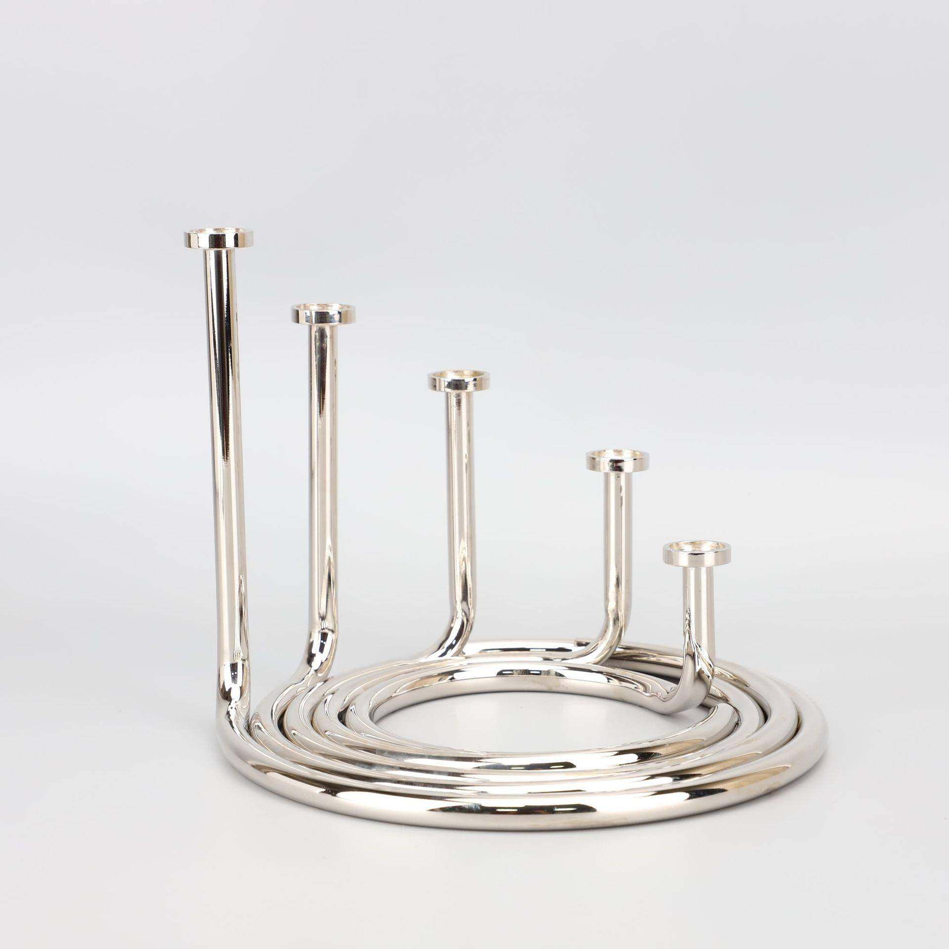 现代简约创意金属组合烛台书房样板间售楼部书架桌面装饰品摆件,农用物资,其他肥料,淘宝优惠券,粉丝福利购,淘宝优惠卷