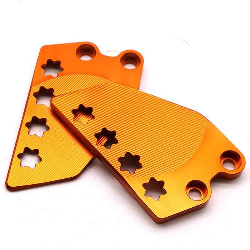 适用于KTMDUKE250DUKE390摩托改装件前后脚踏保护盖飞翼装饰片