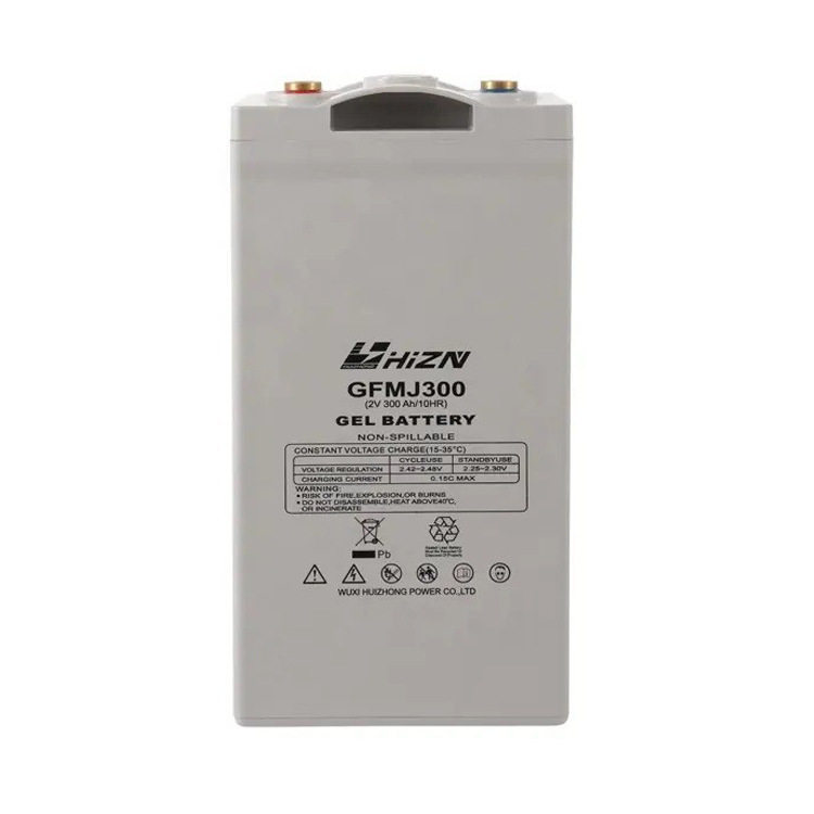 GEL2V300AH胶体铅酸蓄电池免维护深循环储能电池UPSEPS备用电源