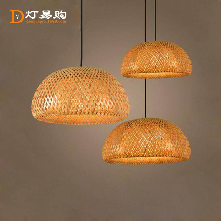 中式竹编吊灯东南亚个性创意餐厅卧室阳台灯田园藤艺日式灯具,纺织面料/辅料/配套,纺织机械配件,淘宝优惠券,粉丝福利购,淘宝优惠卷