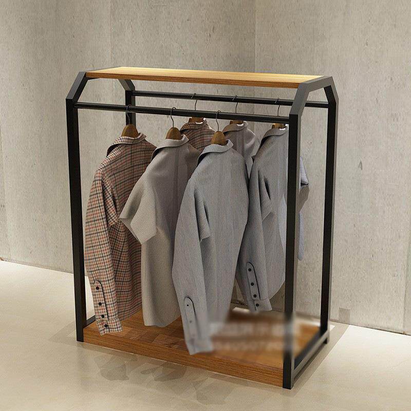 服装店中岛展示架男装收纳货架落地式陈列柜架子多功能陈列
