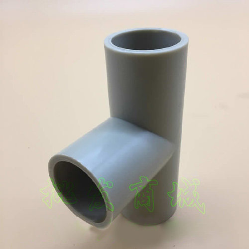 奔达PP塑料给水管配件正三通等径三通耐酸碱5寸DN125内径140mm