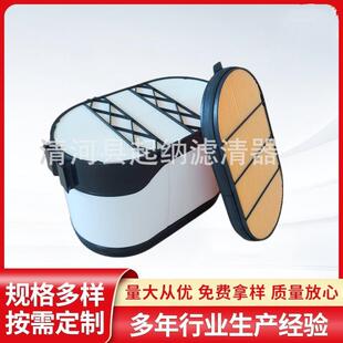 DBA5250陕汽德龙X3000X5000蜂窝空气滤芯空滤滤清器DZ97259191047