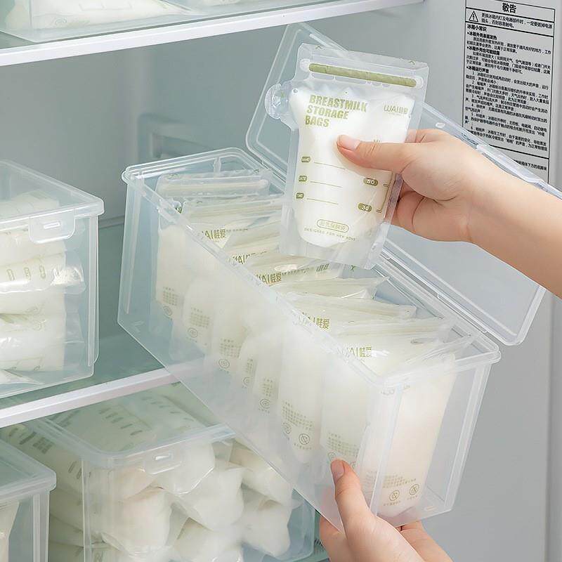 母乳冷藏盒储盒专用冰箱冷冻奶保鲜盒储食品级存奶袋806密封冻奶