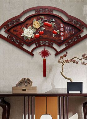 客厅装饰画电视沙发背景墙壁画餐厅卧室玄关走廊挂件中式玉石挂画
