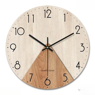 现代客挂钟简约大钟表厅创意卧北欧气时r3h6WzQX钟挂室表静音时尚