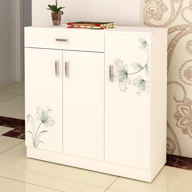 家用鞋柜收门纳柜681口门架简易多层鞋简约现代厅柜仿实木超薄储