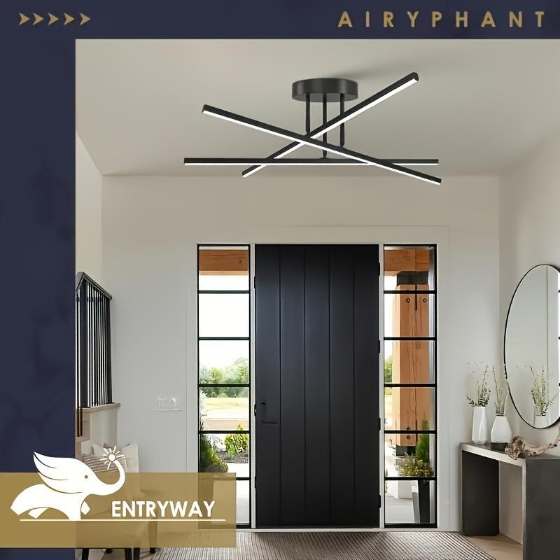 简意636式吊灯客厅灯北感欧灯具现极代简约卧室餐吊灯设厅计客厅