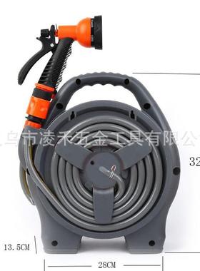 手易提式简水管车家水用车花园水管迷你87682管收纳架