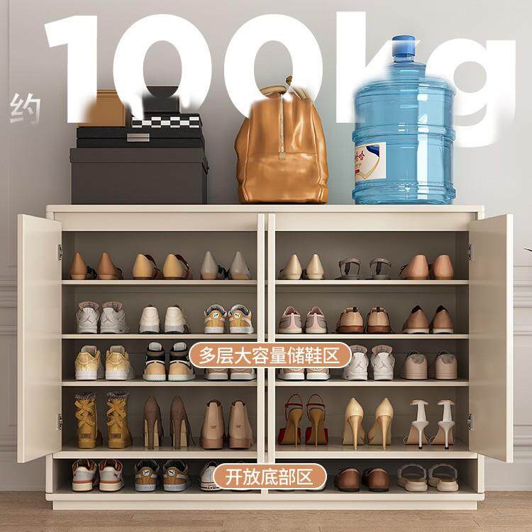 实木加高鞋家用门柜新款2层025爆款玄关柜室内储口物B257DΩ柜一