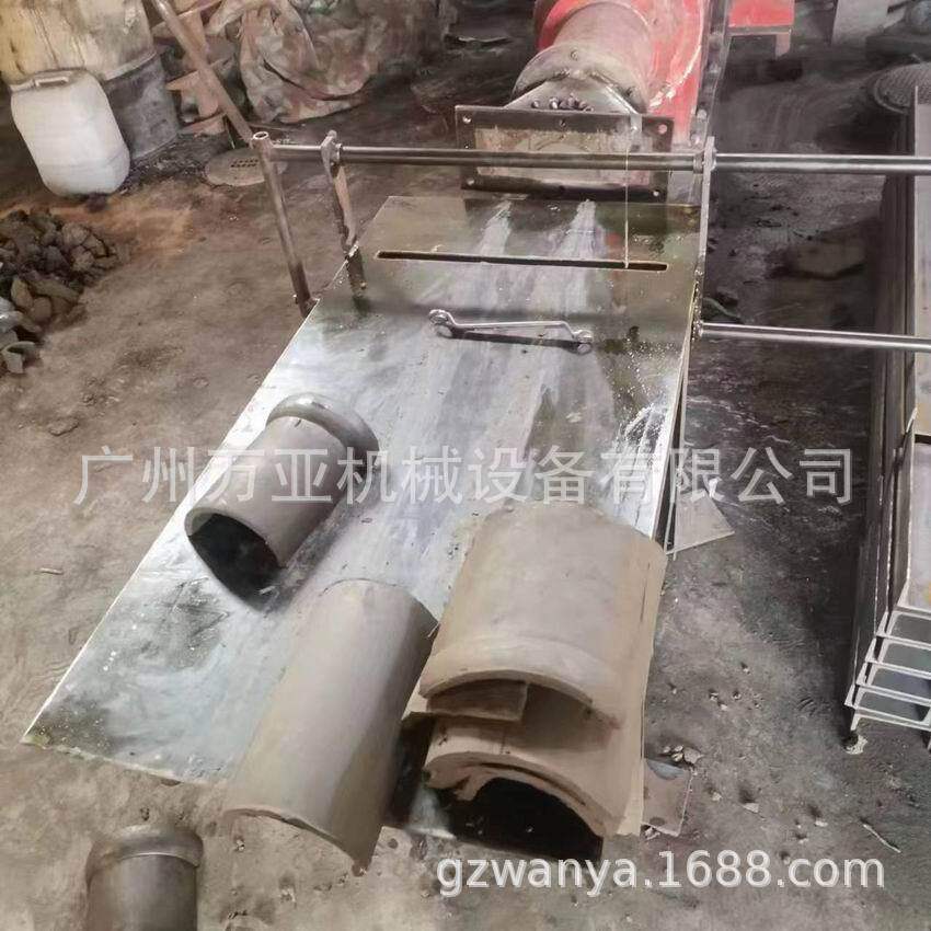 粘土制瓦机电动仿古瓦琉璃瓦红土屋顶围墙仿古瓦仿古砖挤出机